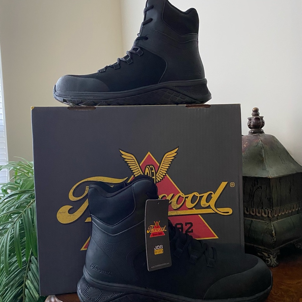 Thorogood 809-6220 Men’s T-800 Side Zip Safety Toe Boots